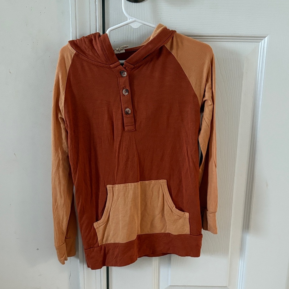 Kate Quinn Boys Bamboo Hooded Shirt
